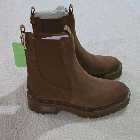 NWT Sam Edelman Laguna Taupe Suede Sz 9.5 - Picture 3 of 10